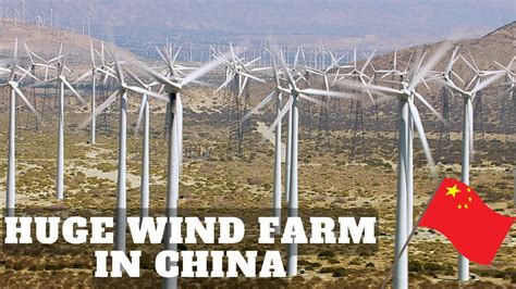 gansu wind farm china land area